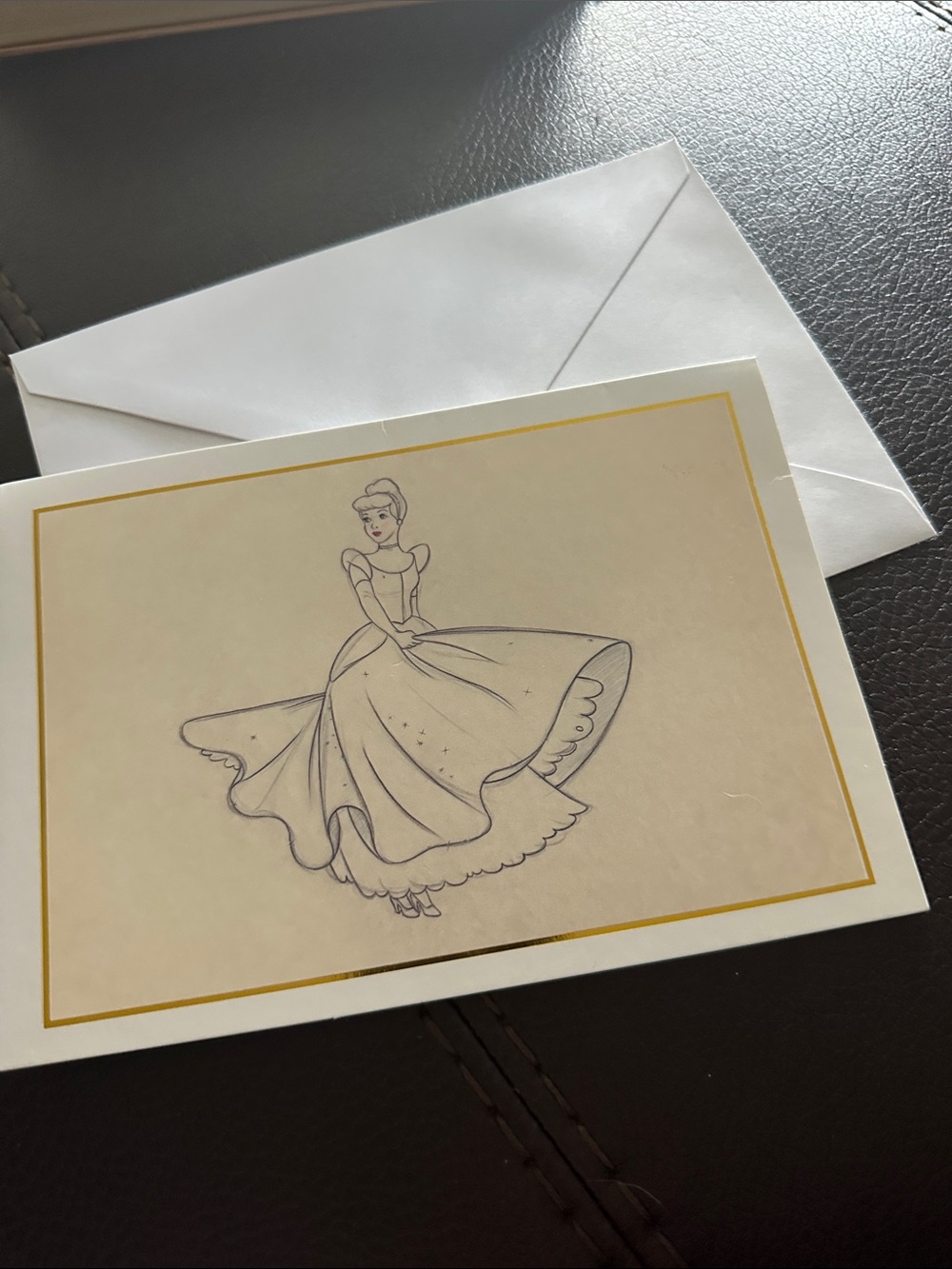 Walt Disney Archives Collection Cinderella Card